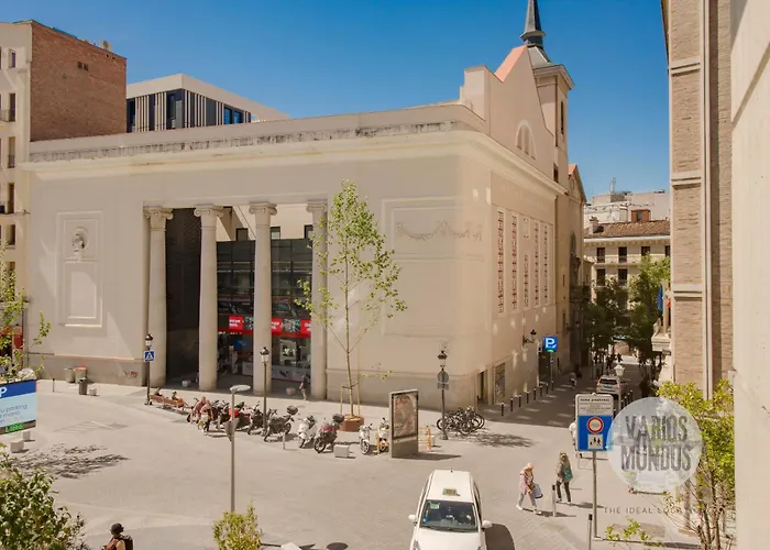 Bright Apt Para 4pax En Gran Via-Plaza De Carmen E2